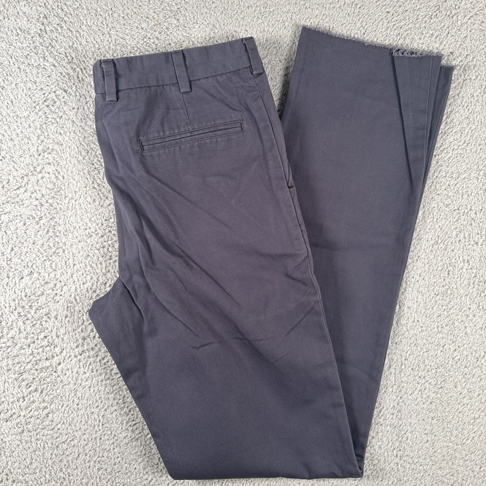 Bills Khakis M3 Slim Fit Pants Mens 37xUnhemmed Navy Blue Twill Chino USA Made